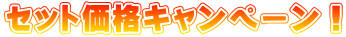 $B%;%C%H2A3J%-%c%s%Z!<%s!*(B